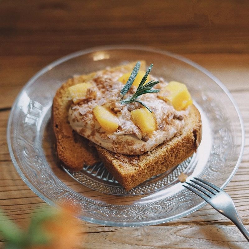 Arratsaldeko Tea Postrea Beirazko Platera