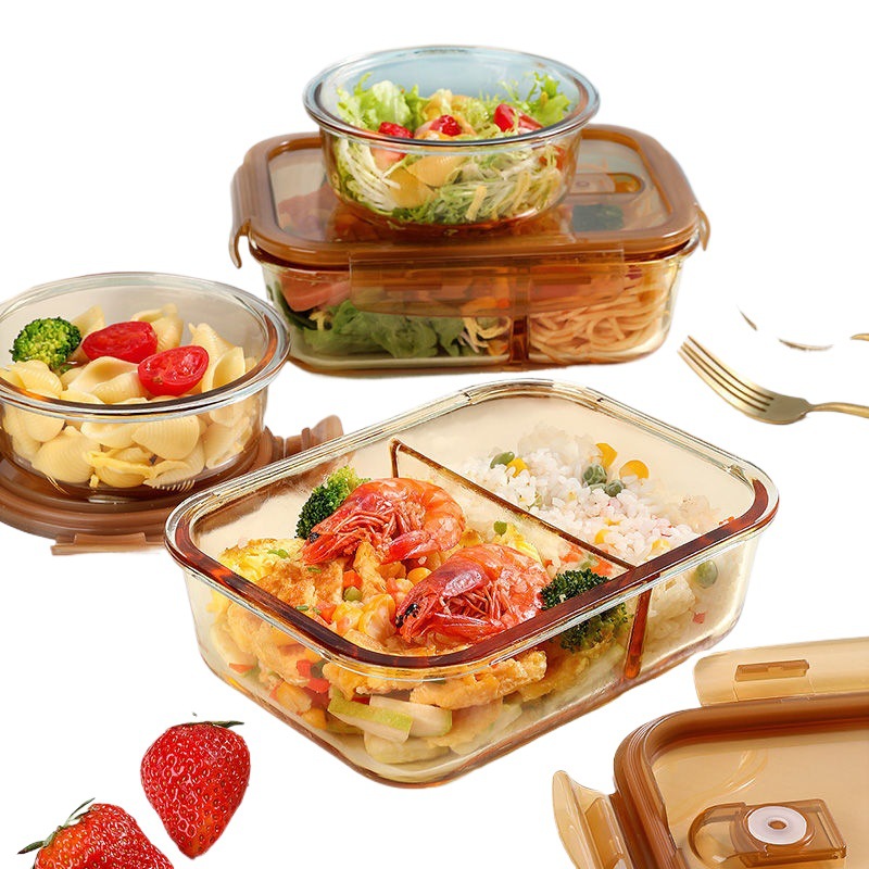 Bulegoko langileek tapa bento kutxa bereizten dute ontzi freskoak